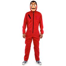 Fantasia Mcacão Vermelho Adulto - Sem máscara - La casa de Papel