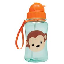 Garrafinha com Canudo Animal Fun Macaco - Buba