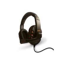 Headset Gamer Action OEX Preto/Laranja