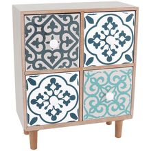 Caixa Organizadora Color Mdf Vert 27X22X10Cm