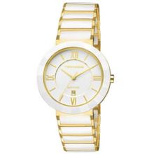 Relógio Feminino Analógico Technos Sapphire 2015CE/4B - Branco