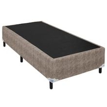 Base Box Solteiro Portobel Orthopedic 40 x 88 x 188 cm – Marrom