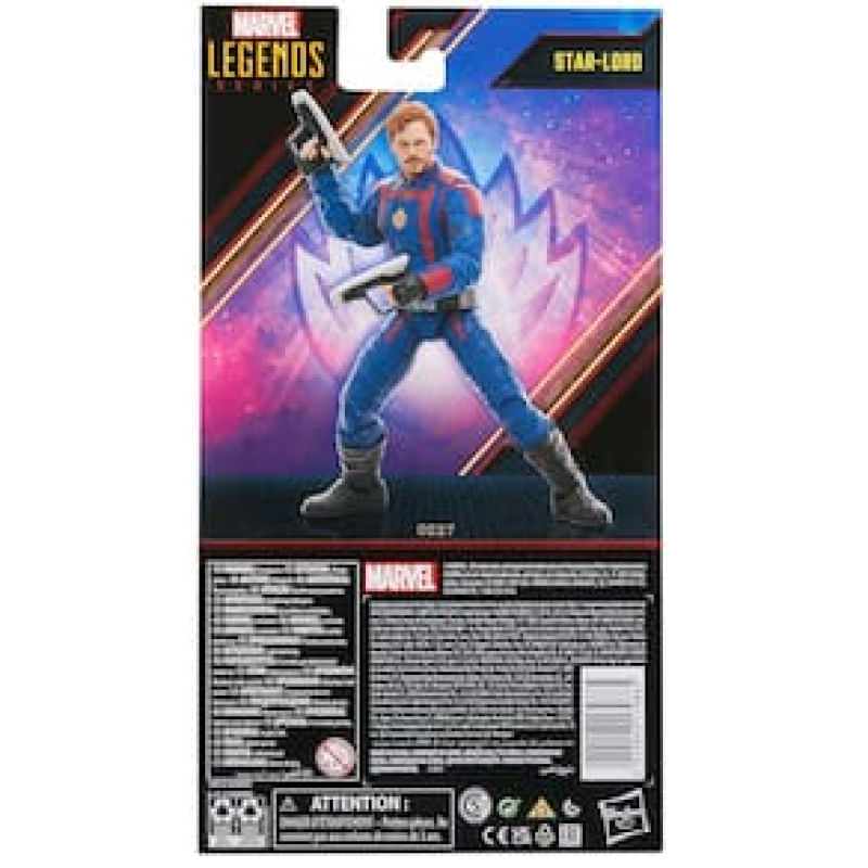 Boneco Marvel Legends Series - Figura de 15 cm e Acessórios - Star Lord -  F6602 - Hasbro