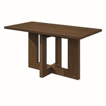 Mesa de Jantar Lopas Tijuca 81x160x80 cm - Castanho