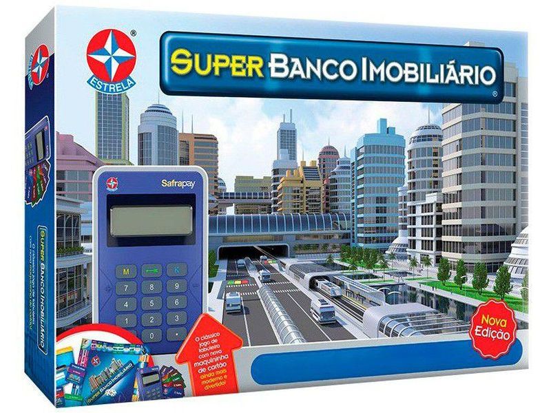 Jogo De Tabuleiro Banco Imobiliário Mundo Original Estrela - Shop Coopera