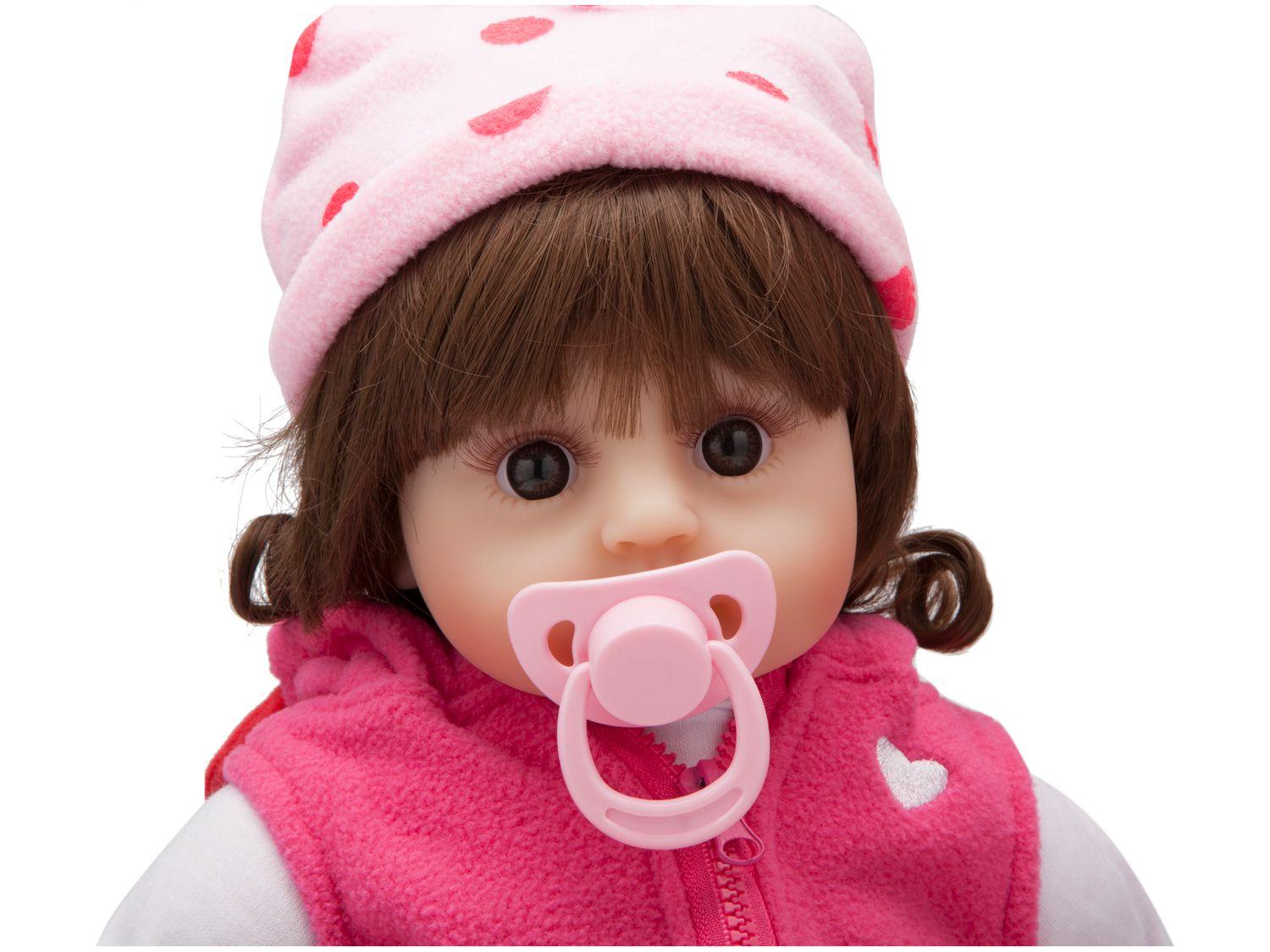 Boneca Bebê Reborn - Laura Baby - Dream Sophie - Com Mecanismo - Rosa -  Shiny Toys - Ri Happy