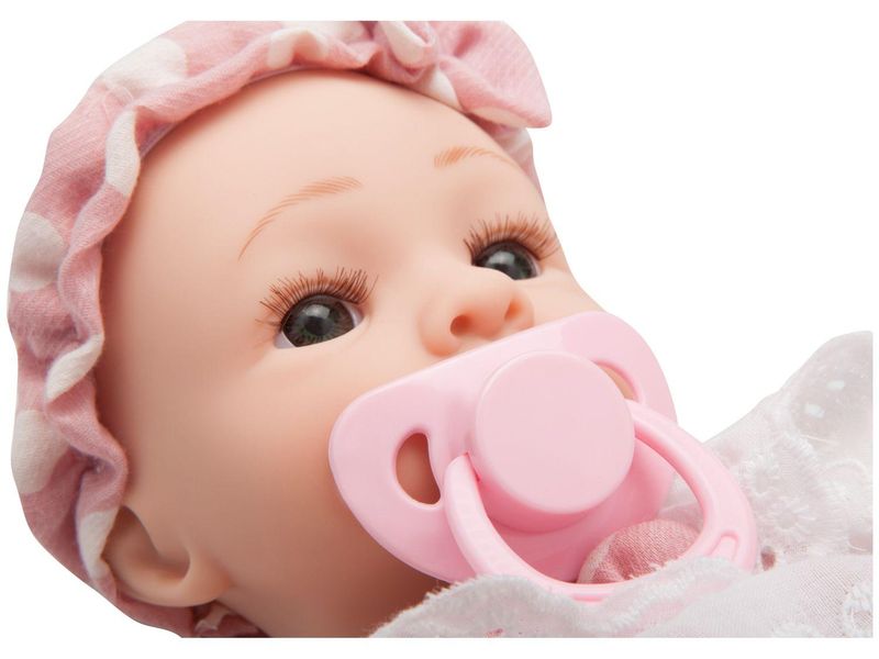 Bebê Reborn Mini Lauren Laura Baby 30cm - com Acessórios, Shopping