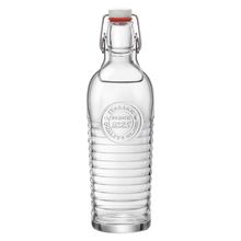 Garrafa Vidro Transparente 1,2L Bormioli Rocco Officina 30X9X9Cm