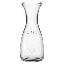 Jarra Vidro Transparente 1L Bormioli Rocco Misura Pz 26X11X11Cm