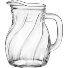 Jarra Vidro Transparente 500Ml Bormioli Rocco Bistrot 14X10X10Cm