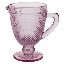 Jarra Vidro Rosa 1L Imperial 20X20X15Cm