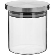 Pote Com Anel Si Transparente 700Ml Flavor Borosilicato 11X10X10Cm