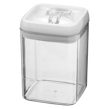 Pote Hermético Plástico Transparente 1,7 Litro Pratik 18x13x13cm