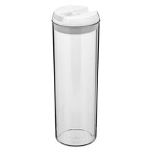 Pote Hermético Plástico Transparente 1,8L Pratik 31X10X10Cm