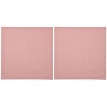 Conjunto de Guardanapos Wolff Mesa Ponto Ajour em Algodão Rosé - 2 Peças