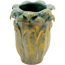 Vaso Cerâmica Verde Home&Co Chryso 21x16x16cm