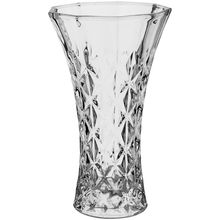 Vaso Vidro Transparente Loretta 25X15X15Cm