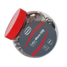 Pote Com 24 Cabos Lightning 1M Newlink Ds103 Diversos
