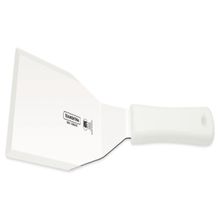Espátula  Hamburguer Inox 6X3 Branco Tramontina