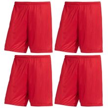 Kit 4 Calções PMC Futebol Plus Size Masculino