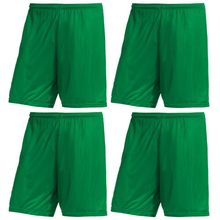 Kit 4 Calções PMC Futebol Plus Size Masculino