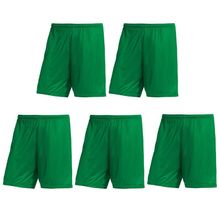 Kit Atacado 5 Calções PMC Futebol Plus Size Masculino
