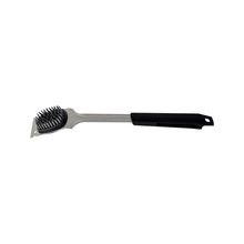 Escova para Grelhas Churrasco Black em Inox e Cabo de Polipropileno Preto com Raspador - Tramontina