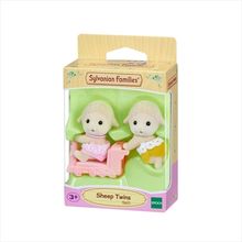 Bonecos - Sylvanian Families - Gemeos Ovelhas com Trenzinho - 5621 EPOCH MAGIA