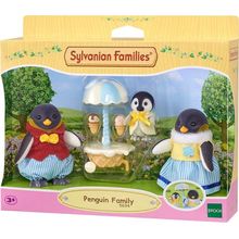 Bonecas - Sylvanian Families - Familia dos Pinguins - 5694 EPOCH MAGIA