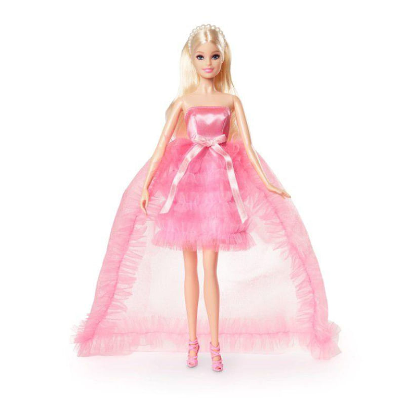 Barbie Boneca De Desejos E Roupas De Aniversário Reformada Signature  Colorido