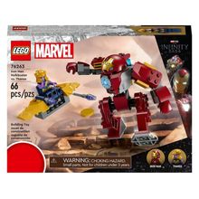 Blocos de Montar -  Homem  de Ferro Caca Hulk LEGO DO BRASIL