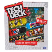 Tech Deck - Skate De Dedo - 6 Unidades - Blind SUNNY BRINQUEDOS