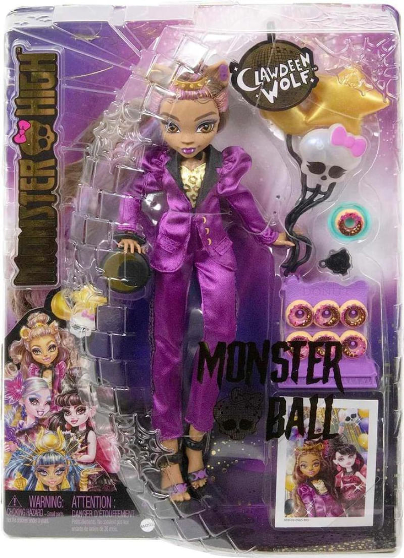 Boneca - Monster High - Danca Dos Monstros - Clawdeen Wolf MATTEL