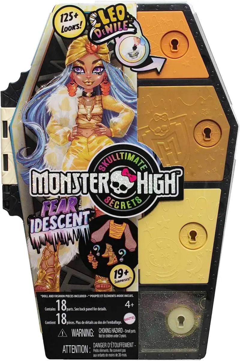 Boneca Monster High Cleo de Nile Articulada - Monster High