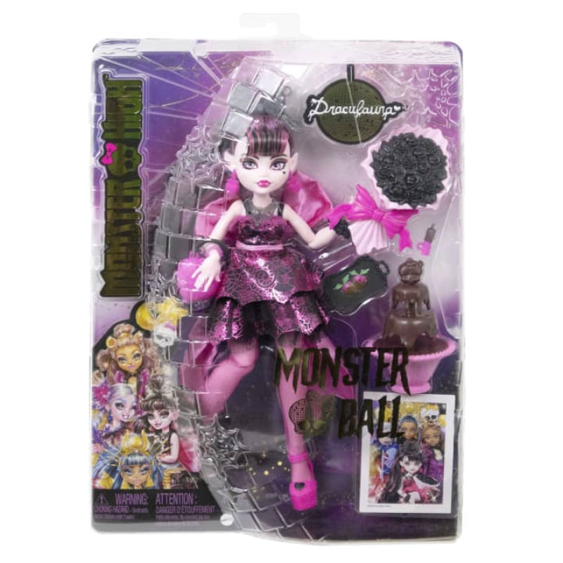 Boneca colecionável Monster High Draculaura 'Passeio no Shopping