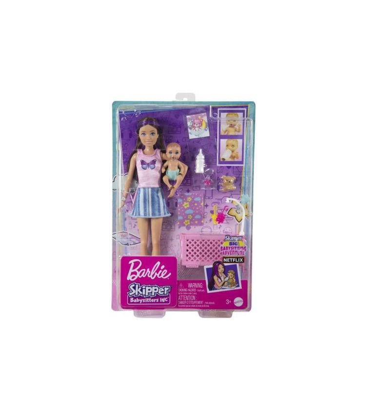 Barbie skipper hot sale babysitter inc