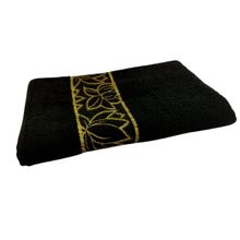 Toalha de Banho 100% Algodão Satex - 360g - `Preto