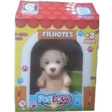 Boneco - Cachorrinho Labrador ( 2668 ) COTIPLAS