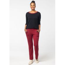 Calça Pau a Pique Básica Vinho