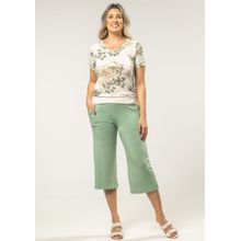 Pantacourt Pau a Pique Básica Verde