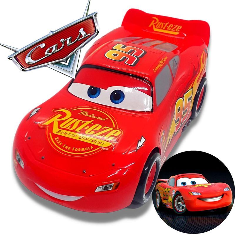 Carrinho - Relampago Mcqueen Mate - Corrida Friccao ETILUX - Shop Coopera