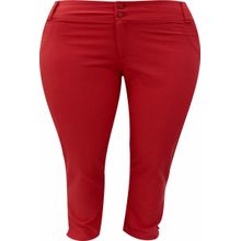 Calça Pau a Pique Cigarrete Vermelho