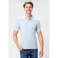 Camisa Pau a Pique Polo Azul Claro