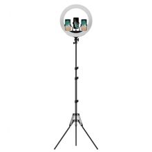 Iluminador Circular de Led Ring Light 45cm com Tripé de 2m - Apexel