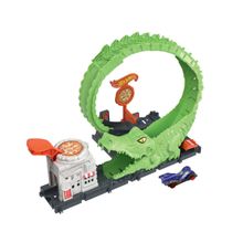 Pista HotWheels - Looping de Ataque do Crocodilo - City MATTEL