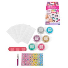 Kit Esmaltes Infantil Go Glam Nail Unhas Glitter Original
