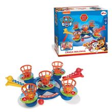 Jogo de mesa Lança bolinhas Patrulha Canina Brinquedo Infantil