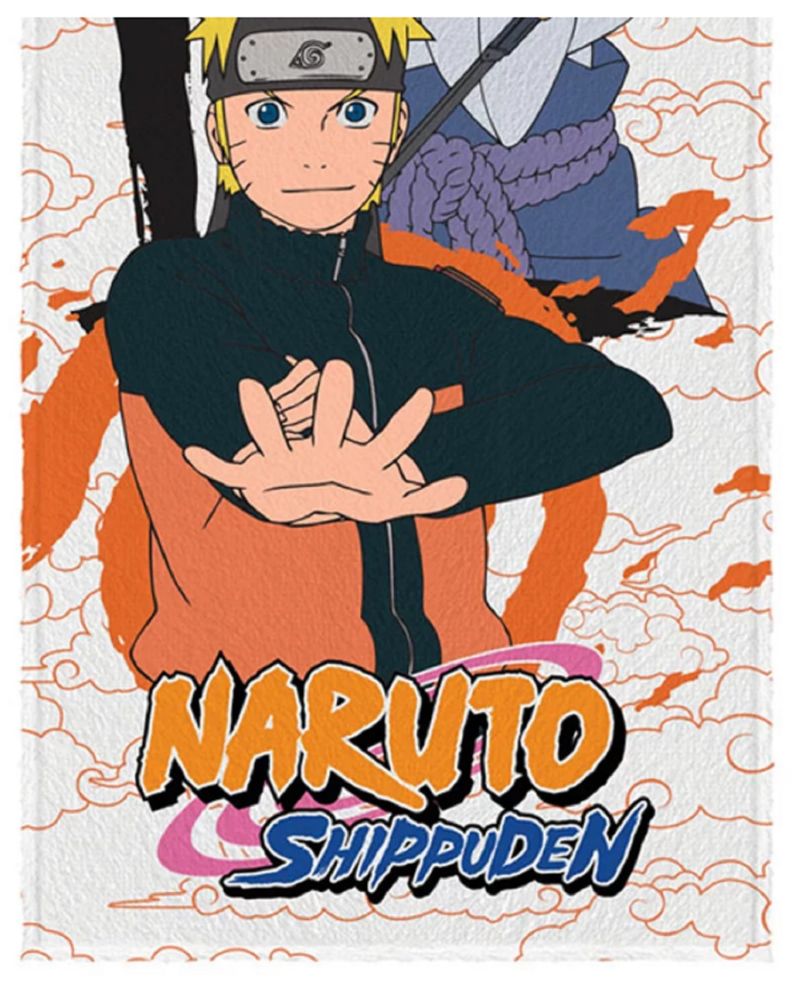 Toalha De Banho Infantil Anime Naruto & Hinata Desenho