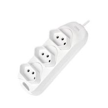 Tomada Multipla Com 3 Entradas Removíveis Oex Tm100 Branco