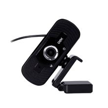Webcam 1080P Full Hd Com Microfone Unidirecional - Plug And Play Preto